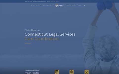 attorney-website Website Design Portfolio - Make it Active, LLC