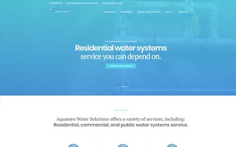 website-design-public-water-systems Website Design Portfolio - Make it Active, LLC